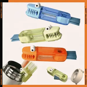 3-in-1 Multifunctional Gap Cleaning Brush | Home& Outdoor Portable Cleaner for Thermoses, GlassCups & Kitchenware |Efficient Grime Removal Hand Set  Tool