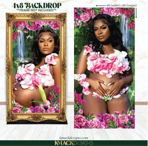 Custom 4x8 Banner/Backdrop (DESIGN & PRINTED)