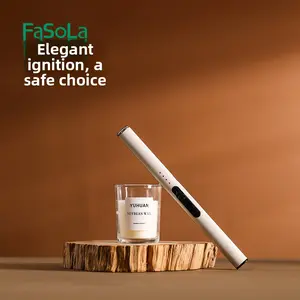 FaSoLa Aromatherapy Candle Igniter, Long-Handle Incense Lighter, Windproof Special Gas Stove Electronic Pulse Lighter