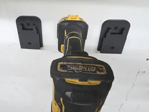 DeWalt Tool Mount – 3D Printed Wall or Under Shelf Holder 3 Pack