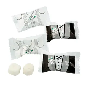 14 oz. Tux & Gown Wedding Wrapped Classic Buttermints – 108 Pc.