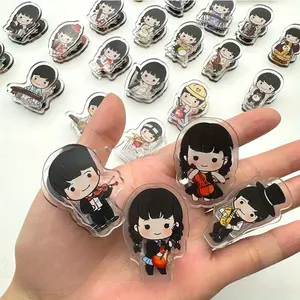 Cute Cartoon Music Sheet Clips, 3pcs/5pcs Boy Girl Instrument Note Holders, Small Paper Clip for Files and Messages, Non-Flammable Liquid, Paperclip, Stationery