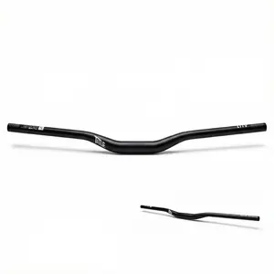 TITLE AH1 31.8 MTB Handlebar – 800mm Width, 31.8mm Clamp, 25/38/50mm Rise, Aluminium Alloy Bar for Downhill, Enduro, Freeride, Trek & Fixie Bike Compatible