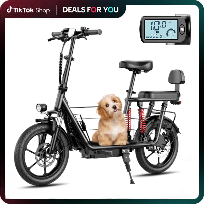 Windhorse C3 MAX Dual Rider Electric Scooter, 819W Peak Power, 40 Mile Range, 20 MPH, 330lb Capacity with Foldable Seat & Basket