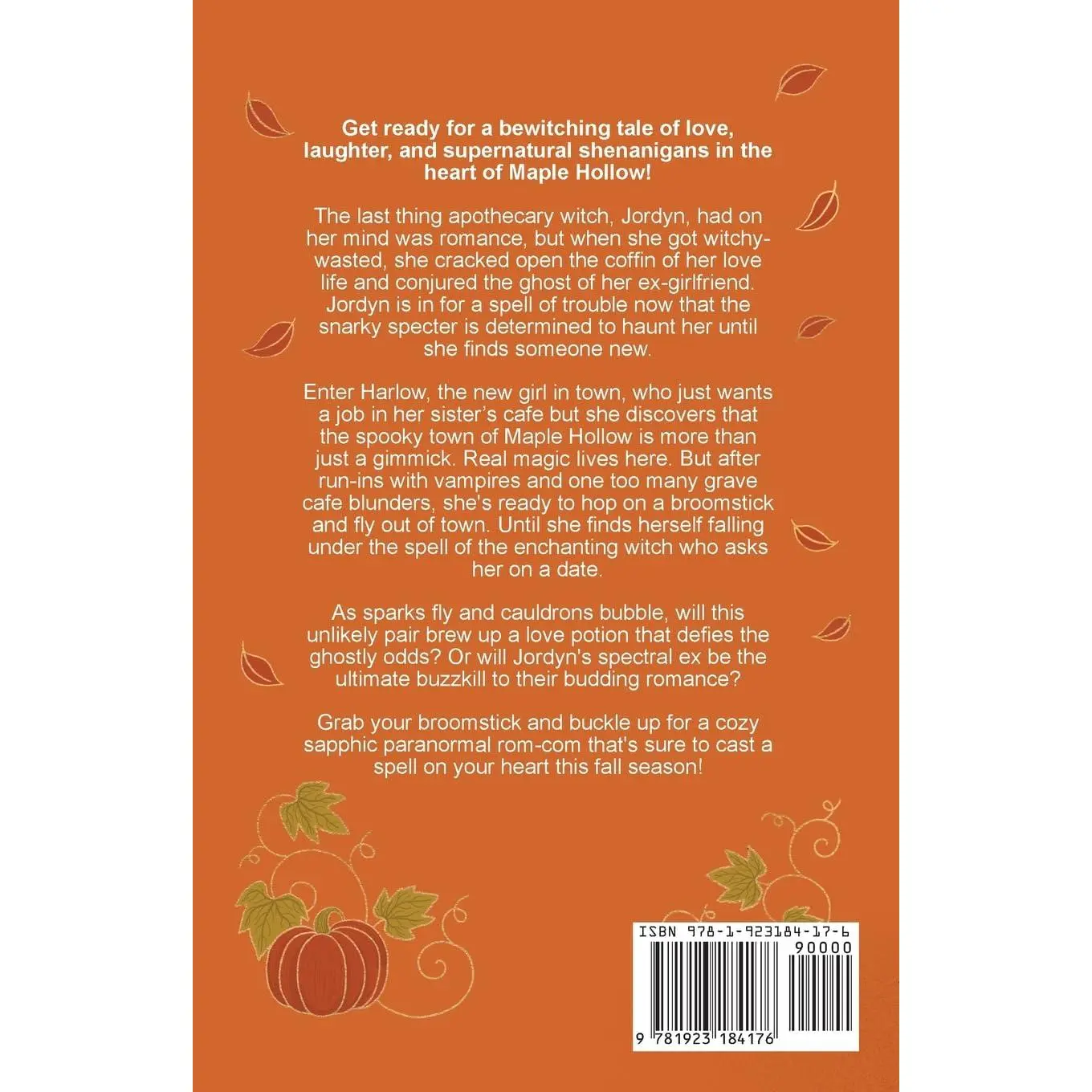 Pumpkin Spice & Poltergeist: A cozy sapphic paranormal rom-com (Maple Hollow)