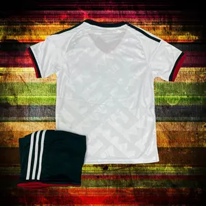 2026 Away Soccer Jersey Kids' White Set