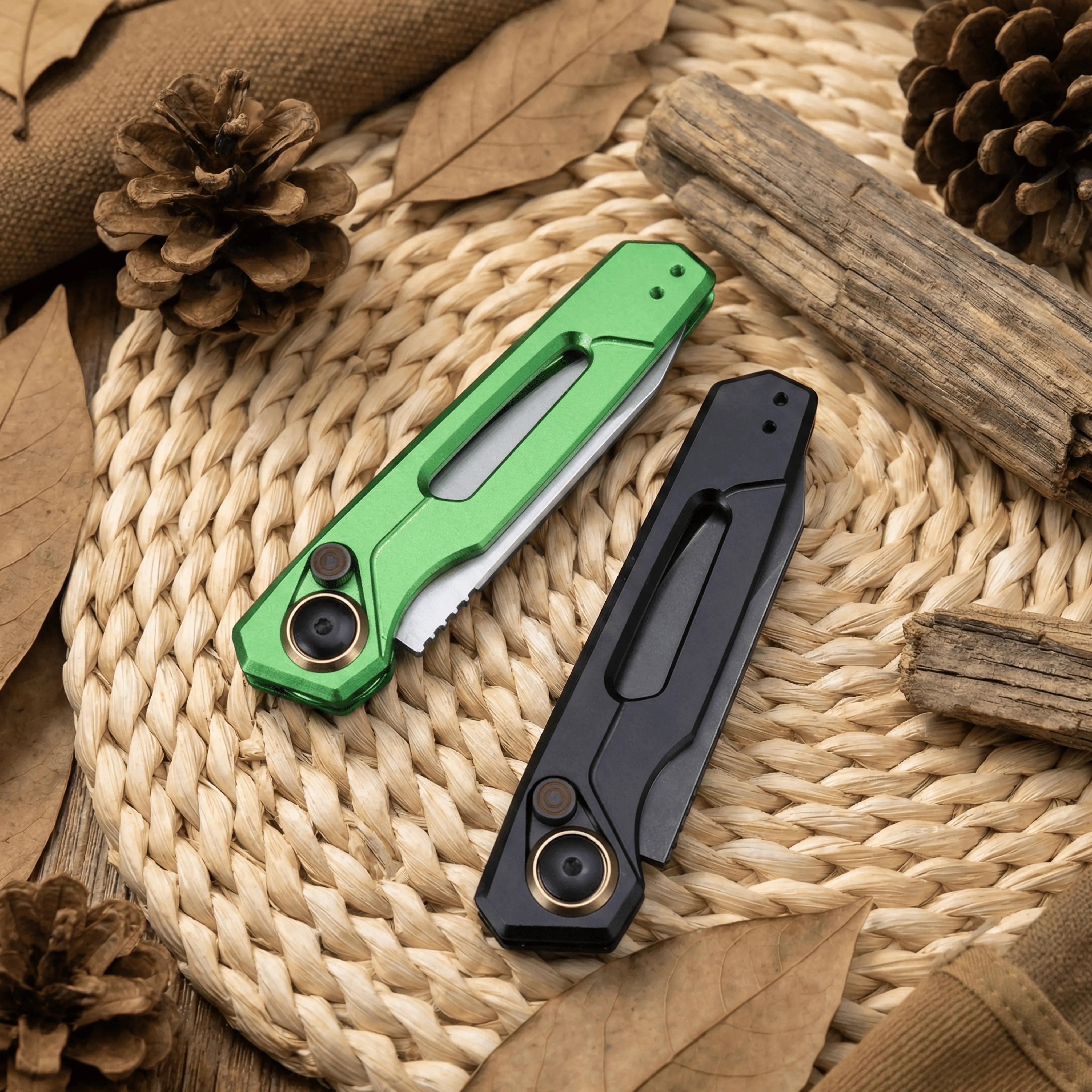 Outdoor Folding EDC Pocket Tool - Lightweight Aviation Aluminum Handle, High-Hardness Steel Core, Tools and Gadgets for Camping, Driving, Practical Gift for Men, Durable Easy-Carry Gadgets