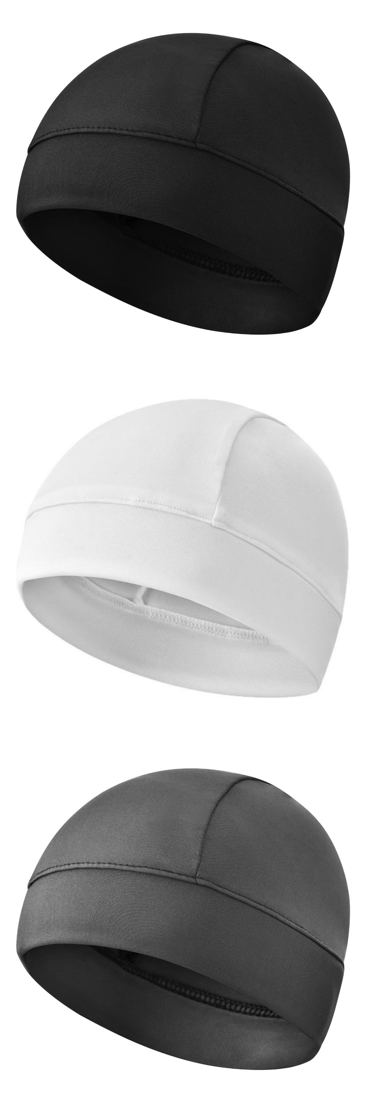 Unisex Plain Color Multifunctional Skull Caps 2026 Summer Sportive Beanie Fitted Hat for Men Women Stretchy Helmet Liner Biking Accessory Back To School Birthday Outfit Machine Washable Polyamide SpringStatements Fitting Outdoor Hat