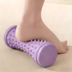 Foot Massager Roller for Plantar Fasciitis Relief Portable Deep Tissue Muscle Massage Foot Arch Heel Pain Reflexology Tool Body Care Gift Ergonomically Designed Compact Size Easy to Carry  Deep Tissue Muscle Relaxation & Yoga Recovery Tool