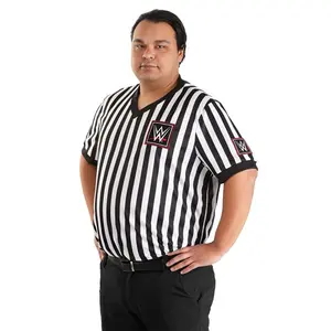 Plus Size WWE Referee Shirt Costume for Men