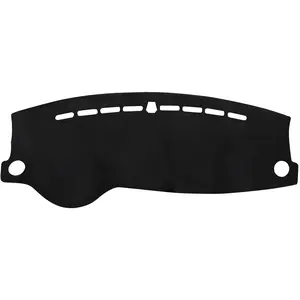 KUST Dashboard Cover Mat for 2017-2023 Kia Rio Accessories Dash Cover Flannel Dash Mat Sunshade Glare UV Rays Protector