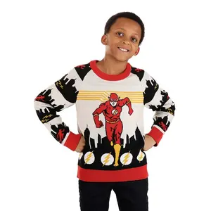 Kid's The Flash Ugly Sweater