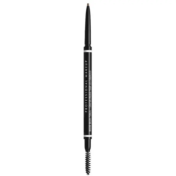Halloween Fall Gift Ultimate Brow Micro Eyebrow Retractable Pencil, Dark Brown, Ultra Fine 1.5mm Tip, Draws Tiny Brow Hairs