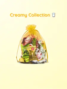 Creamy Asian Milk Candy Collection - Curated Special Treats Gift Bag - Snack, Sweet, bonbon mix bundle variety