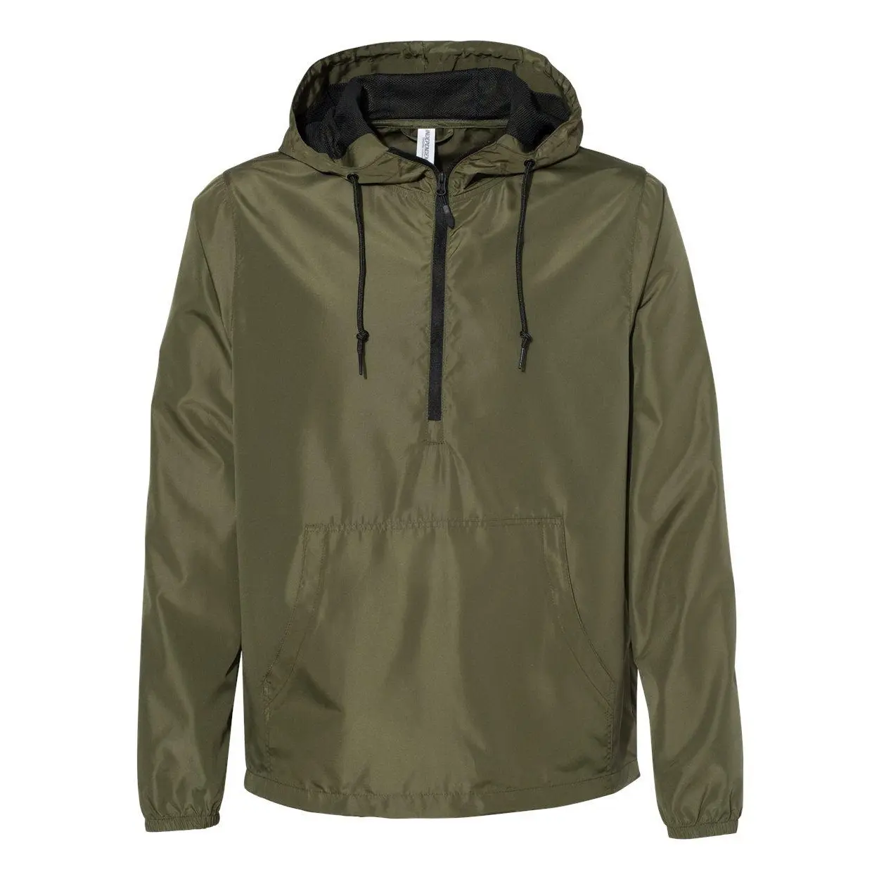 Independent Trading Co. Lightweight Quarter-Zip Windbreaker Pullover Jacket