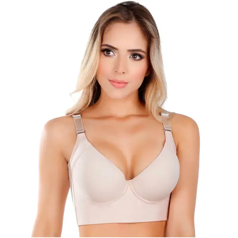 8532 Extra Firm High Compression Full Cup Bra Fit Adjustable