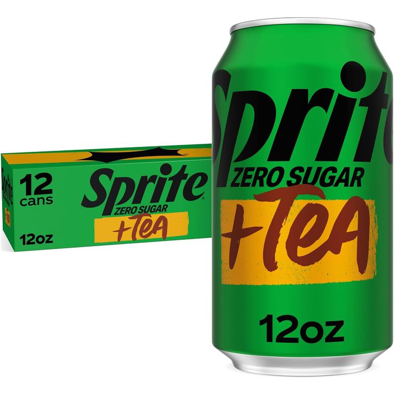 Sprite Lemon-Lime 12 fl oz Cans 12 Pack Refreshing Lemon Lime Soda Drink Classic Flavor Convenient 12-Pack Easy to Enjoy