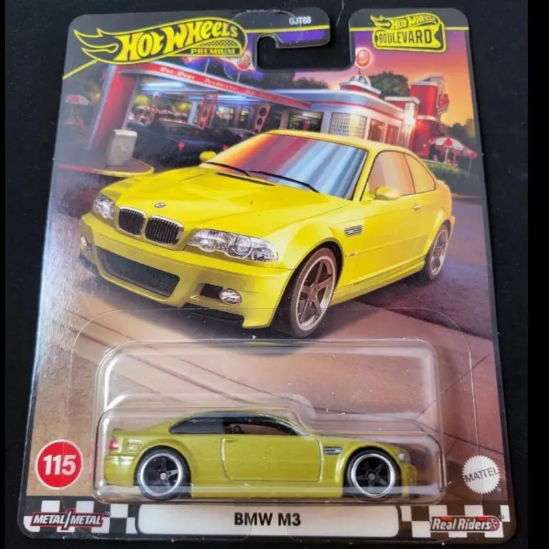 Hot Wheels Boulevard #115 BMW M3 Gold Metallic HRT80 Premium