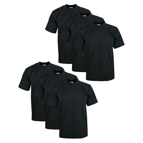 Pro Club Men's Heavyweight T-Shirt 6 Pack