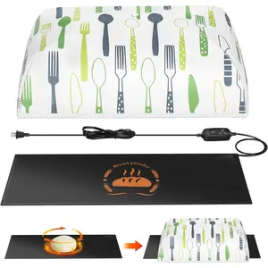 Sourdough Heating Mat Dough Proofing Box Fahrenheit, 59?F - 140?F Adjustable Dough Rising Heating Mat, Heated Bread Mat for Sourdough,Bread Warmer Mat with Sourdough Starter Warmer