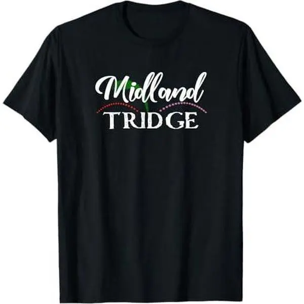 Midland Mi Bridge Michigan City of Midland Tridge T-Shirt