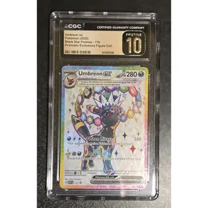 Umbreon EX, Black Star Promo 176, Prismatic Evolutions Figure Collection