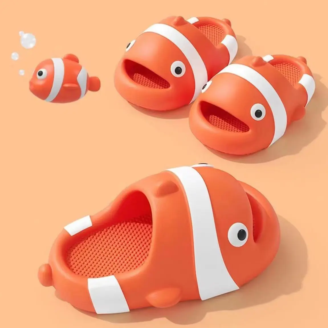 Open toe Sandals Slippers,fish Slides, shark slippers ,Novelty Pillow Slippers,Cushioned Cloud Slides Walking Shoes Footwear