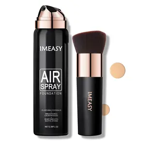 Magic Minerals Airbrush Foundation Makeup Silky Mist Spray Foundation Makeup Airbrush Flawless Setting Spray Foundation for Mature Skin-Natural