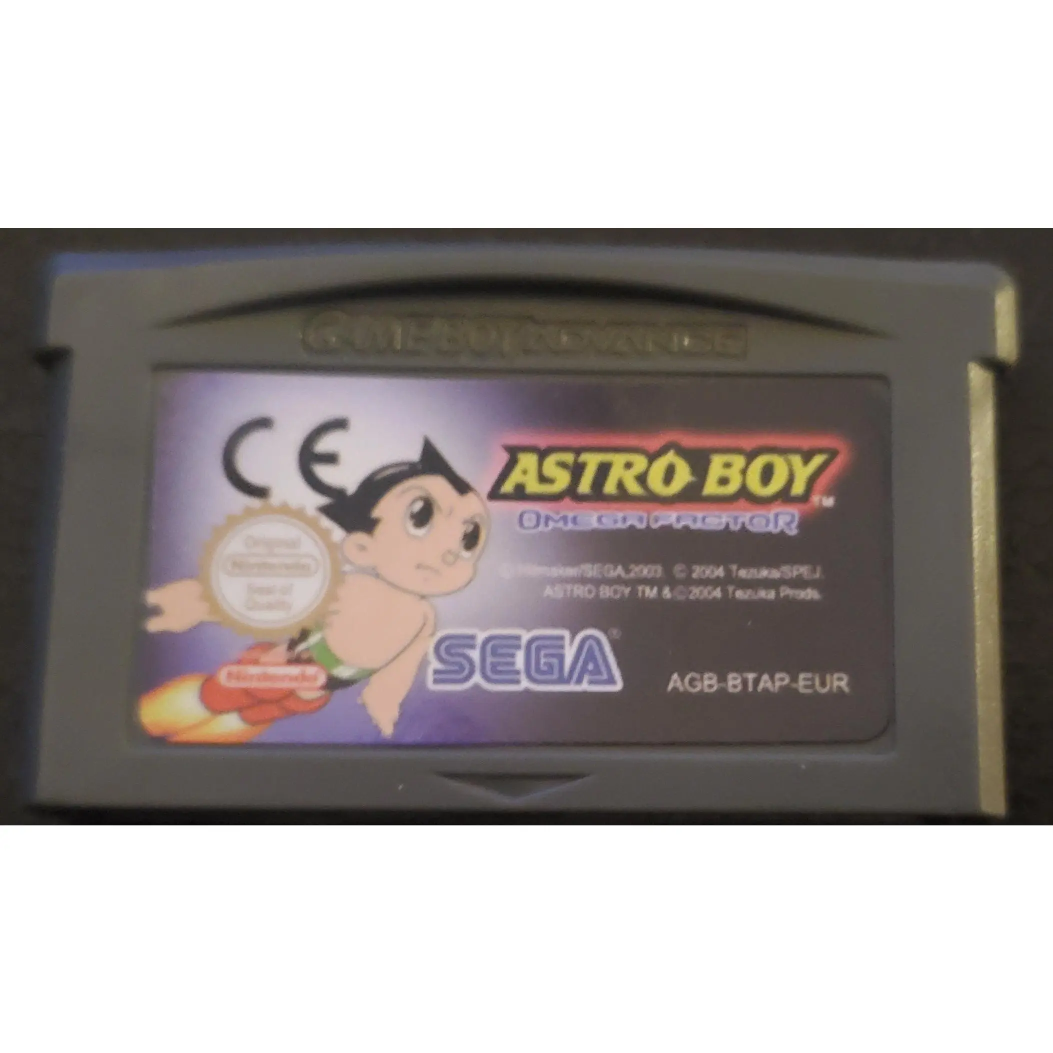 Astro Boy Omega Factor GBA Video Game Boy Advance 2005 EUR
