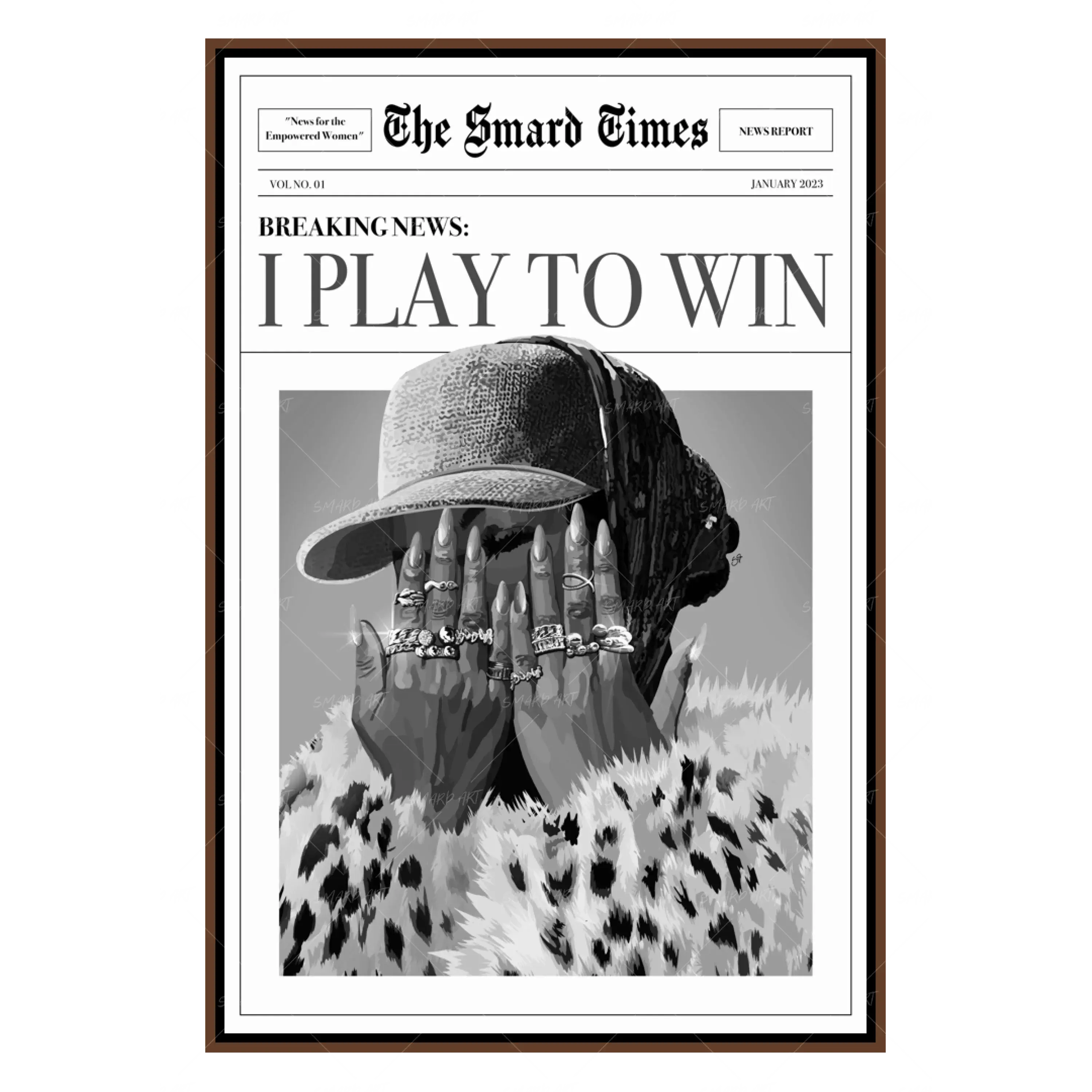 I Play To Win B&W I Play To Win B&W