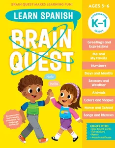 Brain Quest Workbook: Learn Spanish -- Workman Publishing, Paperback