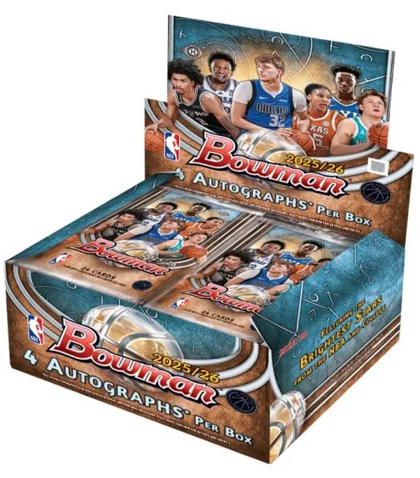 2025/26 Bowman Basketball Hobby Jumbo Box