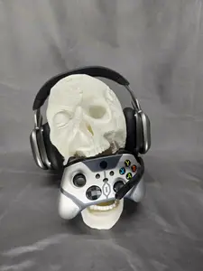 Zombie Skull Controller and Headphone Holder