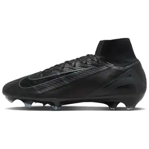 Nike Mercurial Superfly 10 Unisex Soccer Cleats in Black with Soft Comfort and Slip-Resistant Durability Trending Shoes, House White Official Shoes to Get / Maison Mihara