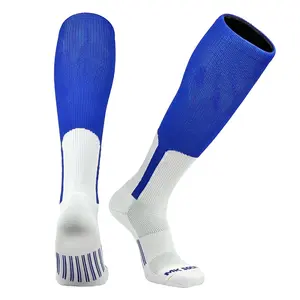 Mk Socks Grand Slam Baseball Softball Knee High Medium Weight Stirrup Socks (Royal Blue)