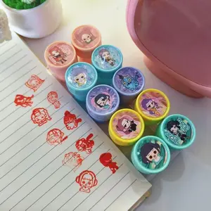20pcs K-Pop Demon Hunter Reward Stamps Set, Includes Cute Rumi Mira Zoey Characters, Perfect Party Gift Stationery Prize