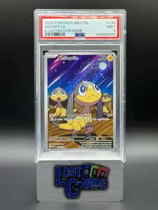Pokemon TCG Helioptile | Mega Evolutions 143/132 | PSA Graded MINT 9