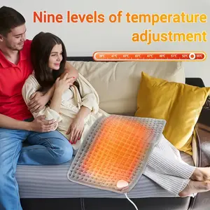 Electric back heating pad, monthly heating waist belt, adjustable temperature, remote control adjustment