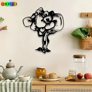 1pc Ostrich Silhouette Metal Wall Art, Standing Ostrich wall Scupltures Mural, Intricate Craftsmanship, Perfect for Housewarming, Easter Decor, Perfect for Living Room Patio Wall Garden Fence Decor, Ideal Gift for Safari Decor Enthusiasts.
