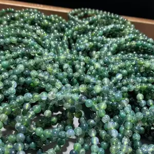 Shine(10480)gc.moss agate bracelet