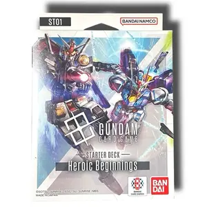 Gundam Card Game ST01 Starter Deck Heroic Beginnings Official Trading Card Game by Bandai