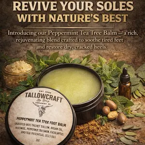 Peppermint Tea Tree Foot Balm Peppermint Tea Tree Foot Balm