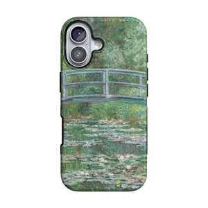 Casely iPhone 17 Case | The Met Museum | Monet's Bridge | Bold Protective Design | Compatible with MagSafe