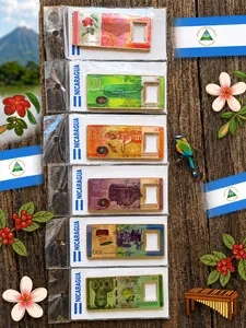 Abridor de botellas con iman para el refri - Nicaragua Banknote Fridge Magnet & Bottle Opener  | Collectible Souvenir Kitchen Utensils Lightweight