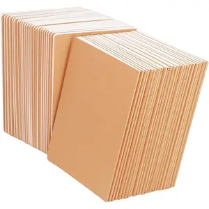 48 A5 Lines Notebook Bulk Kraft Cover College Ruled, Lined Paper Travel Journals Composition Diary Subject Notebooks Planner, 60 Pages, 8.3"x 5.5"