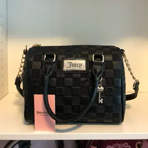 Juicy Couture Black Miss Independent Speedy Satchel