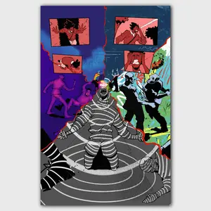 PSION #1: Mini Poster Decoration - Comic-Sized Artwork 6.625" x 10.25"