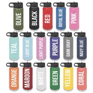 Personalized 20oz Water Bottle