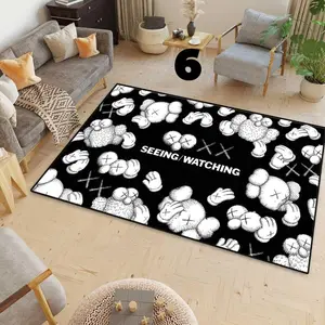 Hypebeast art Rug, Bearbrick rug, Hype beast style 5