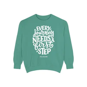 Embrace Your Journey with Our Step into Your Journey Sweatshirt!